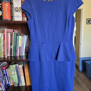 Banana Republic Royal Blue Mini Dress
